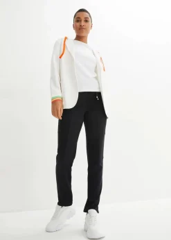 bonprix Bekleidung·Kleider|Hosen|Schlupfhose aus bequemen Punto di Roma schwarz