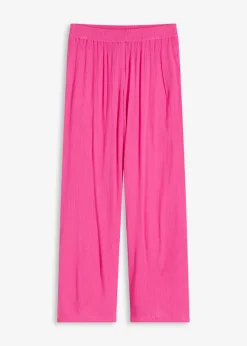 bonprix Bekleidung·Kleider|Hosen|Schlupfhose aus fließender Viskose fuchsia