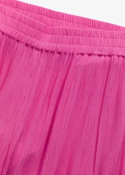 bonprix Bekleidung·Kleider|Hosen|Schlupfhose aus fließender Viskose fuchsia