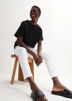 bonprix Bekleidung·Kleider|Hosen|Schlupfhose aus Viskose-Mix weiß