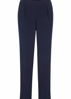 bonprix Bekleidung·Kleider|Hosen|Schlupfhose mit Bügelfalte dunkelblau