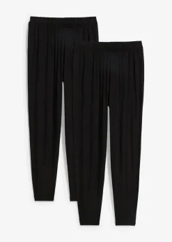 Schlupfhose mit hohem Bund (2er Pack)|bonprix