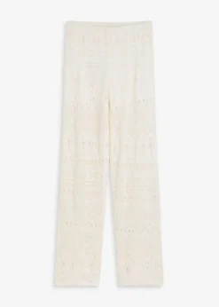 Schlupfhose mit Lochstrickmuster|bonprix New
