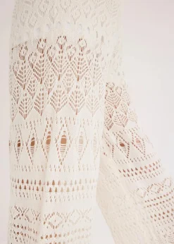 Schlupfhose mit Lochstrickmuster|bonprix New