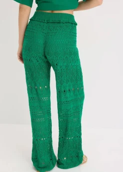 Schlupfhose mit Lochstrickmuster|bonprix