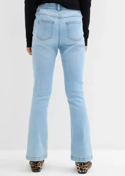 bonprix Mädchen 9-16 Jahre·Mehrfachpacks|Mädchen 9-16 Jahre·Jeans|Schlupfjeans Mid Waist (2er Pack) dunkelblau denim+hellblau denim