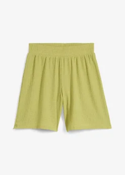Schlupf-Shorts aus Borkencrepe|bonprix New