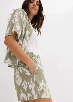 Schlupf-Shorts aus fließender Viskose|bonprix Sale