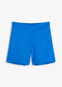 bonprix Hosen|Shorts|Schlupf-Shorts aus luftigem Leinen-Mix arktikblau