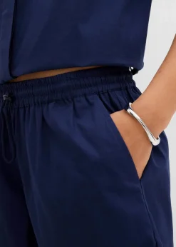 bonprix Bekleidung·Outdoorbekleidung|Bekleidung·Kleider|Schlupf-Shorts aus reiner Baumwolle tiefseeblau