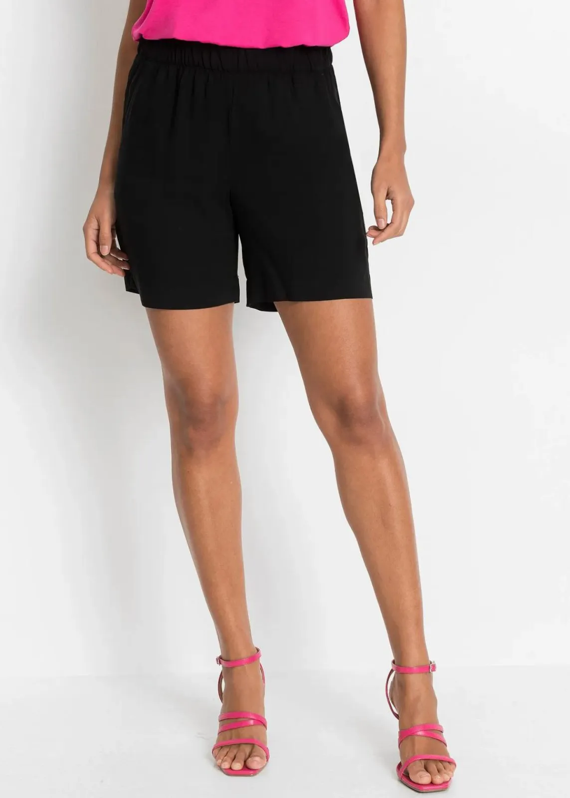 Schlupf-Shorts aus Viskose|bonprix Hot