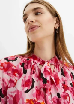 Schluppenbluse aus Chiffon|bonprix Outlet