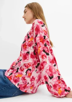 Schluppenbluse aus Chiffon|bonprix Outlet