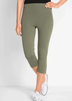 Schmal geschnittene Capri-Leggings (2er Pack)|bonprix New