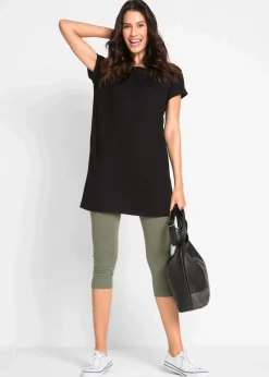 Schmal geschnittene Capri-Leggings (2er Pack)|bonprix New