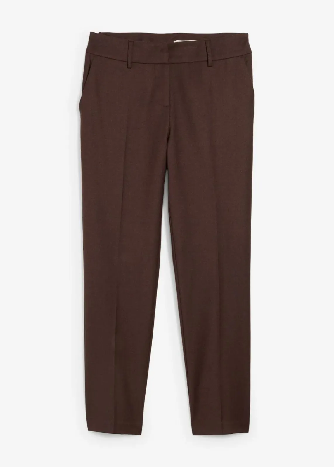 Schmale Hose mit weichem Wollanteil|bonprix Clearance