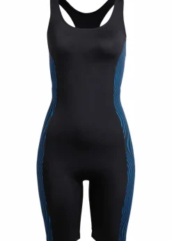 Schnelltrocknender Sport-Badeanzug in Langgröße mit Bein|bonprix Hot