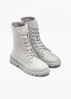 Schnürboots mit Profilsohle|bonprix Online