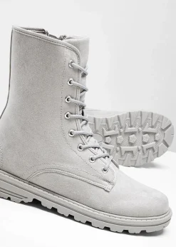 Schnürboots mit Profilsohle|bonprix Online