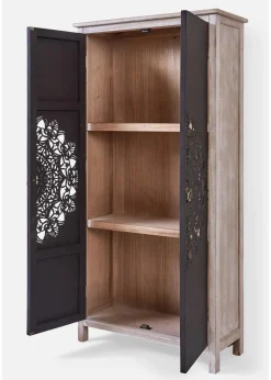 bonprix Schränke & Vitrinen|Schrank natur/schwarz