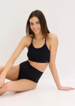 bonprix Nachhaltigere Materialien|Seamless|Seamless Light Shape-String (2er Pack) 2x schwarz