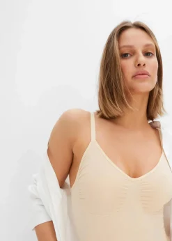 bonprix Nachhaltigere Materialien|Shapewear|Seamless Medium Body Shaper sandbeige