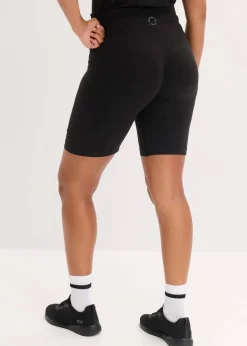 bonprix Wäsche·Radler & Oberschenkelschutz|Bekleidung·Sweat|Seamless Shape-Radler Scrunch schwarz