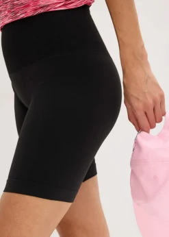 bonprix Wäsche·Radler & Oberschenkelschutz|Bekleidung·Sweat|Seamless Shape-Radler Scrunch schwarz