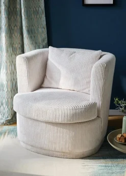 bonprix Sessel & Hocker|Sessel mit rundem Fuß creme