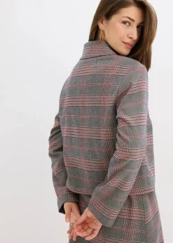 bonprix Bekleidung·Hosen|Jacken & Mäntel|Shacket braun/beige kariert