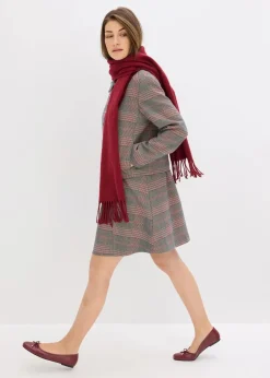 bonprix Bekleidung·Hosen|Jacken & Mäntel|Shacket braun/beige kariert