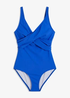 bonprix Nachhaltigere Materialien|Shapewear|Shape Badeanzug leichte Formkraft blau