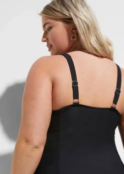 bonprix Nachhaltigere Materialien|Badekleider|Shape Badekleid leichte Formkraft schwarz