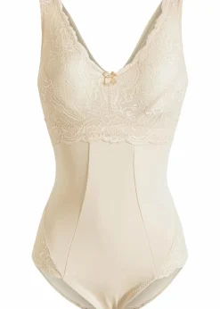 bonprix Wäsche·Bodies|Wäsche·Shapewear|Shape Body ohne Bügel mit mittlerer Formkraft puder