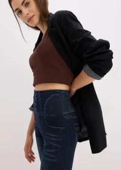 Shape Seamless Strumpfleggings Jeansoptik mit starker Formkraft|bonprix Sale