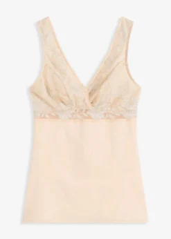 bonprix Bodies|Shape-Top mit mittlerer Formkraft perlbeige