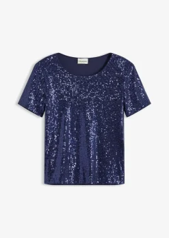 bonprix Shirts & Tops|Shirt dunkelblau