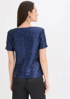 bonprix Shirts & Tops|Shirt dunkelblau