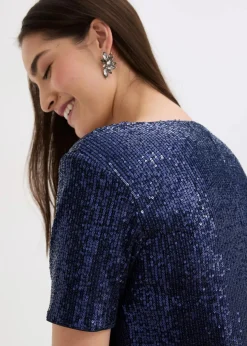 bonprix Shirts & Tops|Shirt dunkelblau