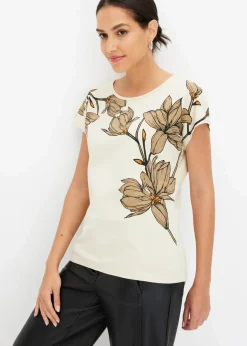 bonprix Shirts & Tops|Nachhaltigere Materialien|Shirt natur floral
