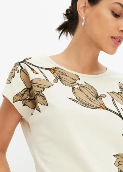 bonprix Shirts & Tops|Nachhaltigere Materialien|Shirt natur floral