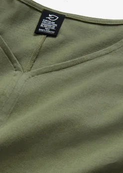 bonprix Nachhaltigere Materialien|Shirts & Tops|Shirt aus Bio Baumwolle oliv
