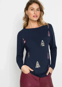 Shirt aus fließendem Viskose-Mix|bonprix Online