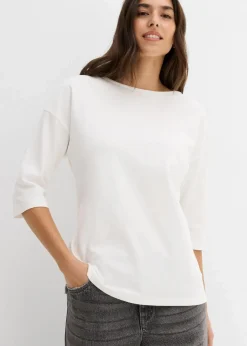 Shirt aus reiner Baumwolle|bonprix Hot