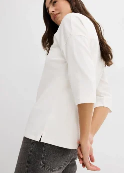 Shirt aus reiner Baumwolle|bonprix Hot