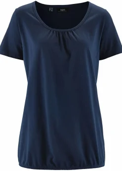 Shirt aus reiner Baumwolle, Kurzarm|bonprix Online