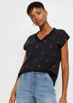 Shirt aus reiner Baumwolle|bonprix Outlet