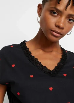 Shirt aus reiner Baumwolle|bonprix Outlet