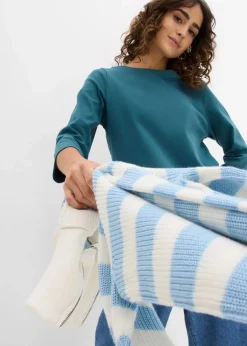 bonprix Nachhaltigere Materialien|Shirts & Tops|Shirt aus reiner schwerer Bio-Baumwolle pfeffergrün