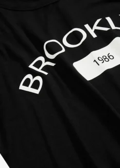 bonprix Shirts & Tops|Nachhaltigere Materialien|Shirt aus softer Viskose schwarz bedruckt